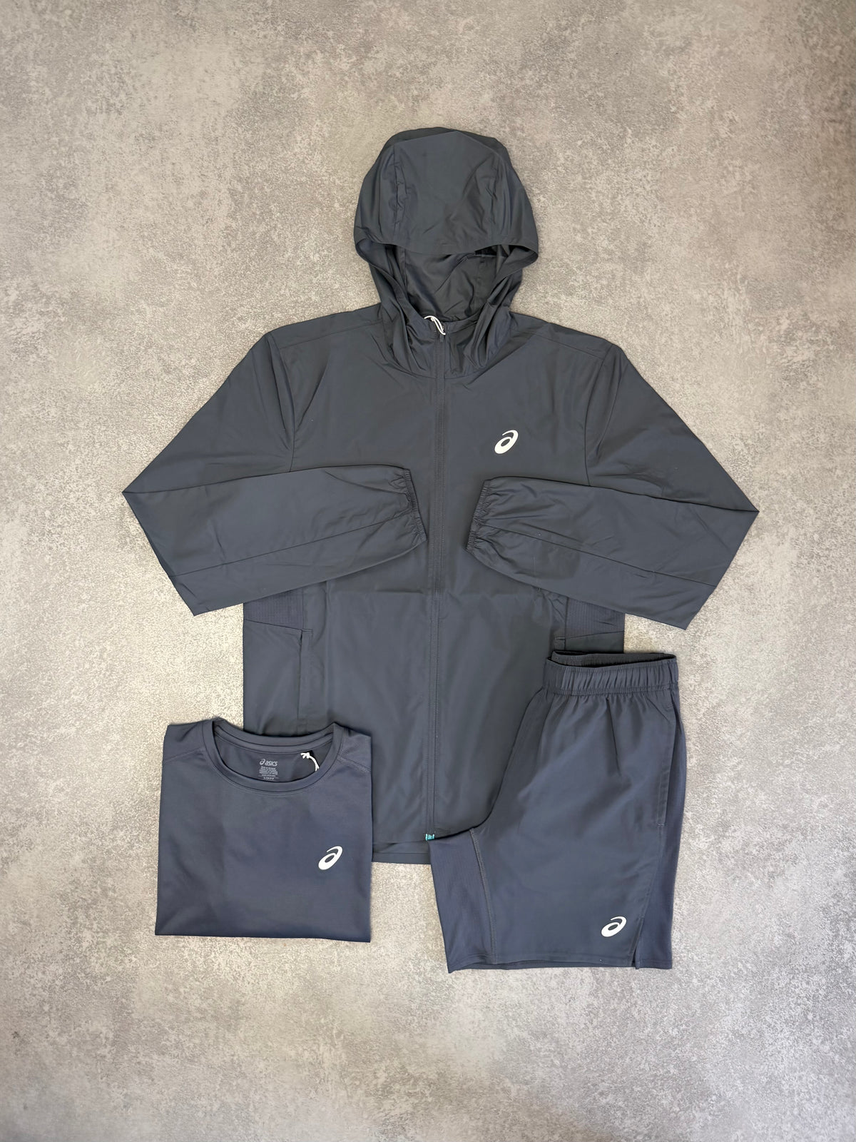 Carrier Grey Triple Jacket Set