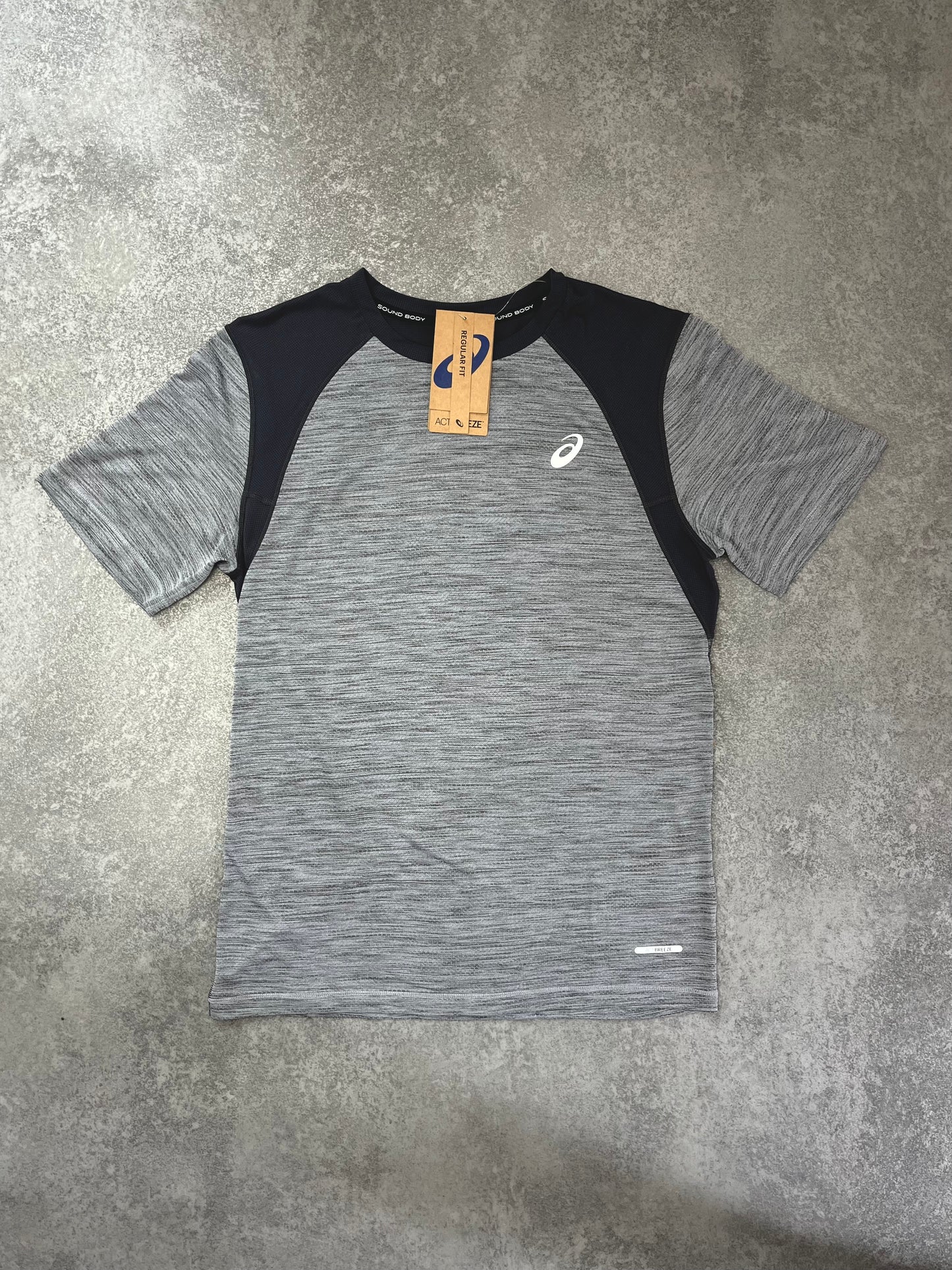 ASICS Pattern Grey Top