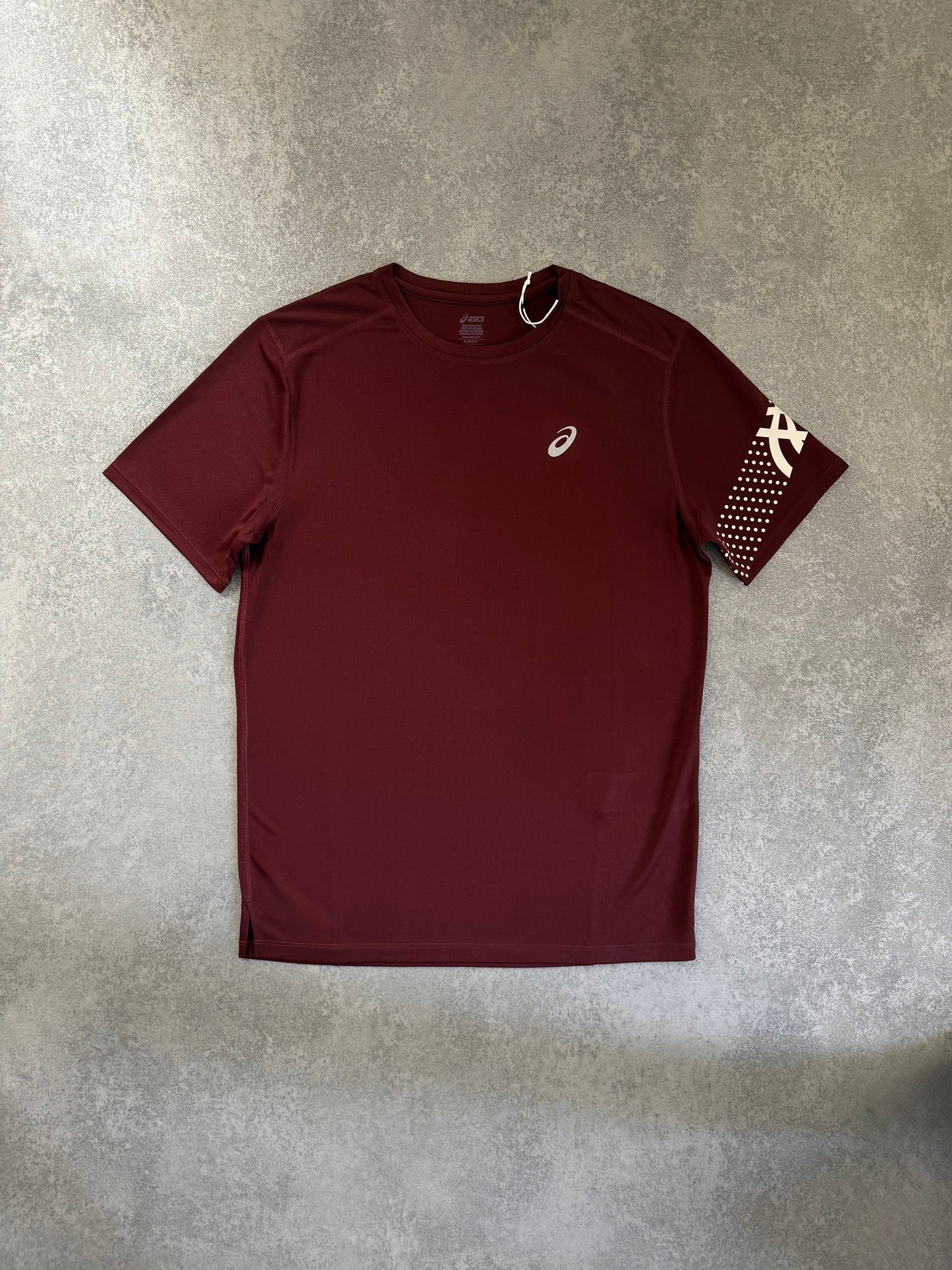 ASICS BURGUNDY ICON TOP