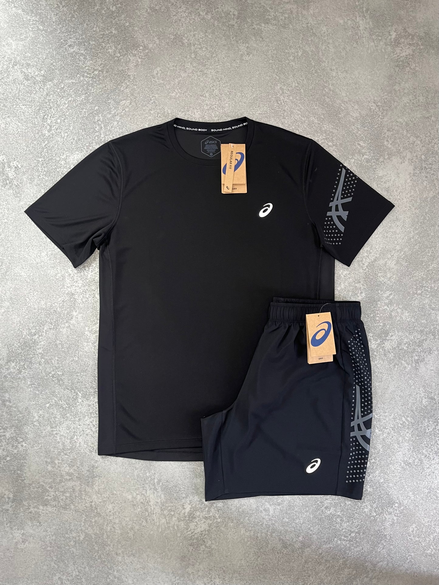 ASICS Black Core SET