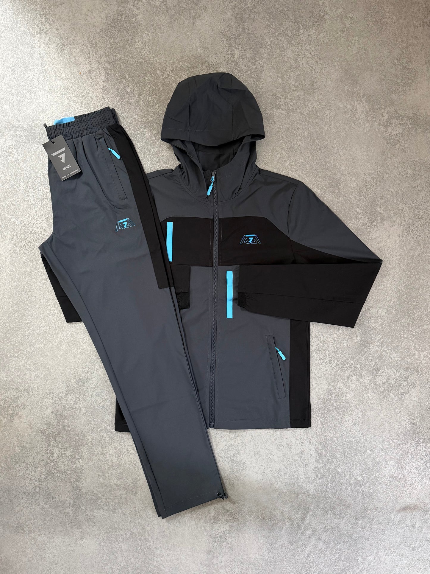 Griid Charcoal Ridge Jacket Set