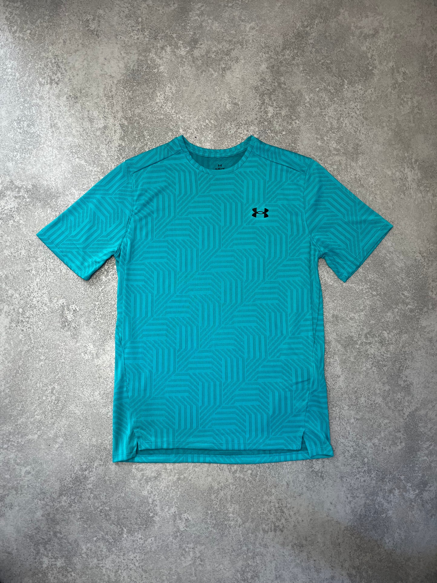 UA Cyan Pattern Top