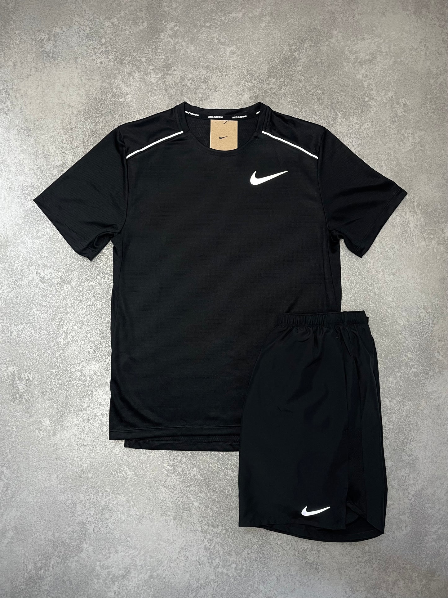 NIKE Black Miler Short SET