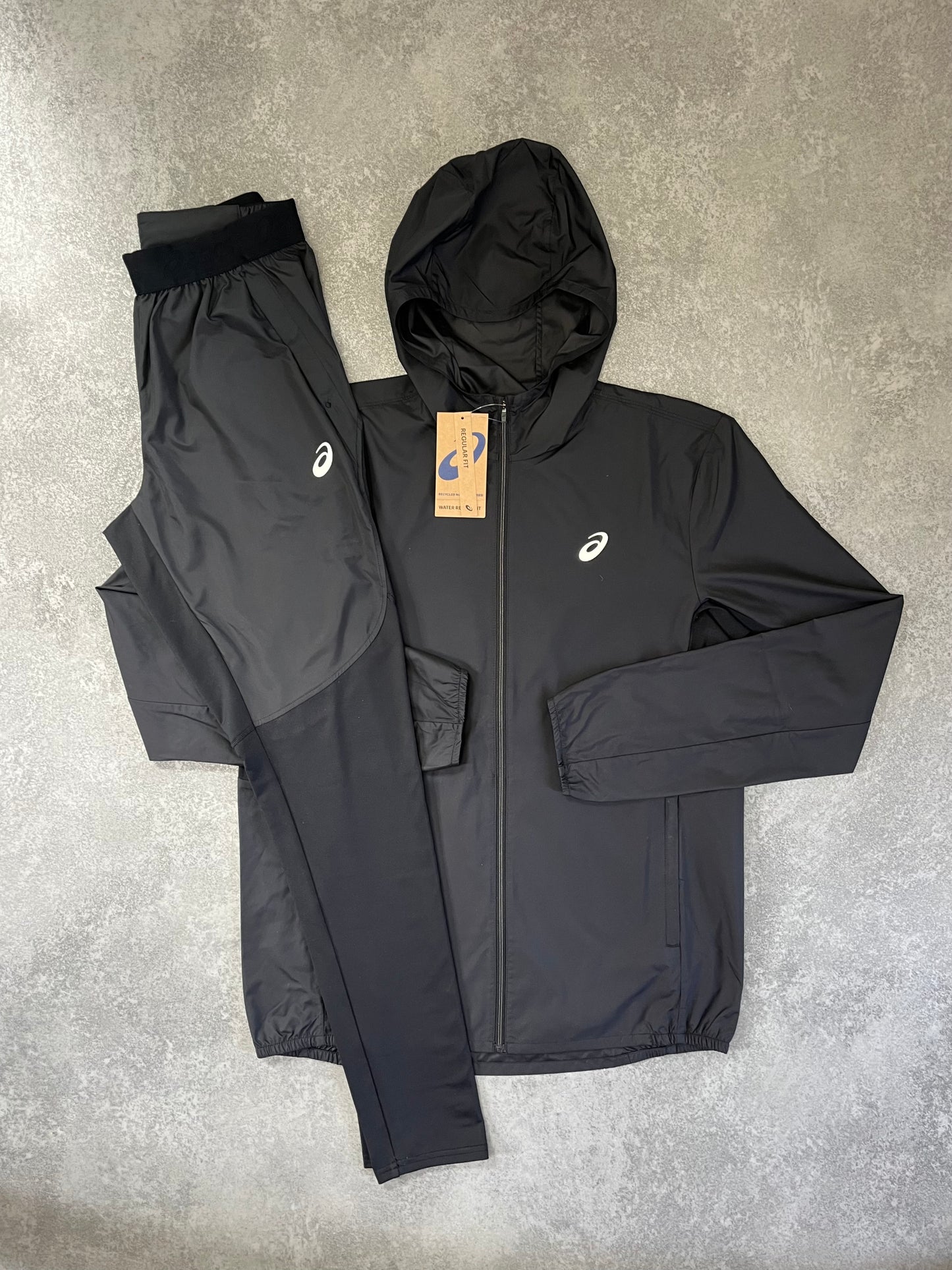 ASICS Black Jacket SET