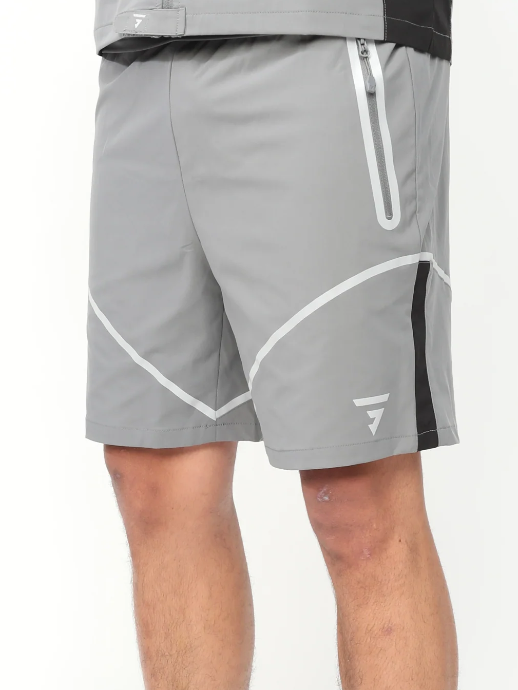 Reflect Jacket - Iron Grey / Black Short Set