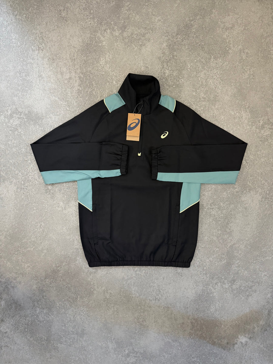 ASICS BLACK RAGLAN TRACK TOP