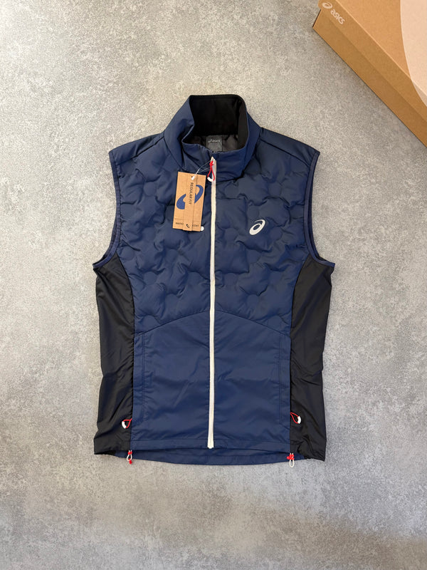 ASICS Navy Road Gilet