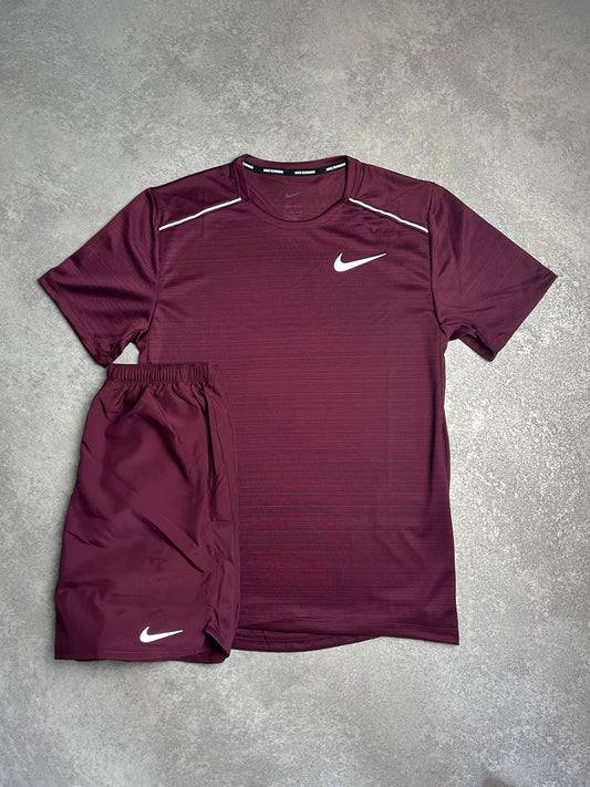 Burgundy Miler Set