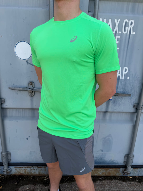 ASICS MANTLE GREEN SHORT SET