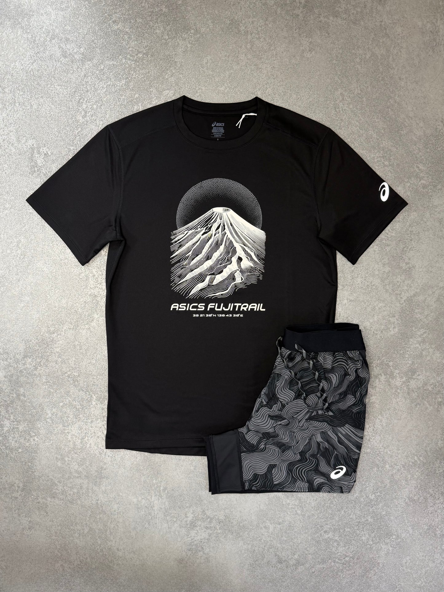 Fuji Trail Black Short Set