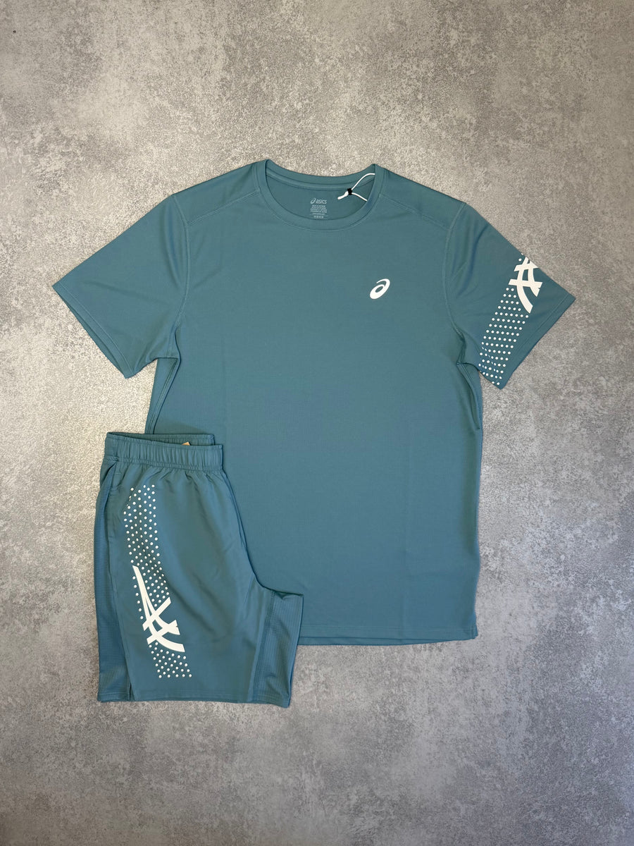 Teal Icon Short Set (1 medium left)