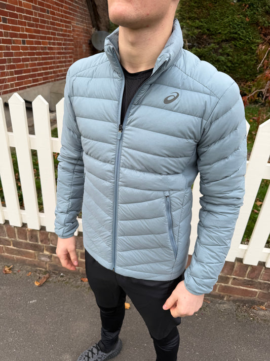 ASICS GREY PUFFER JACKET