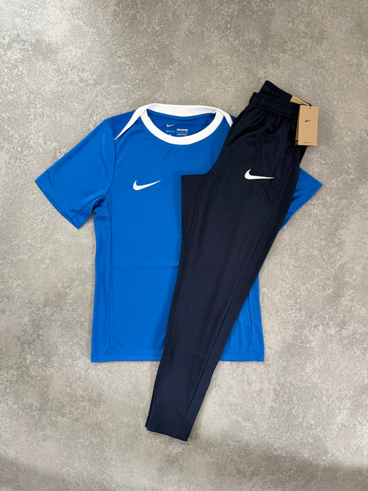 Nike Drill T-Shirt Set Royal Blue