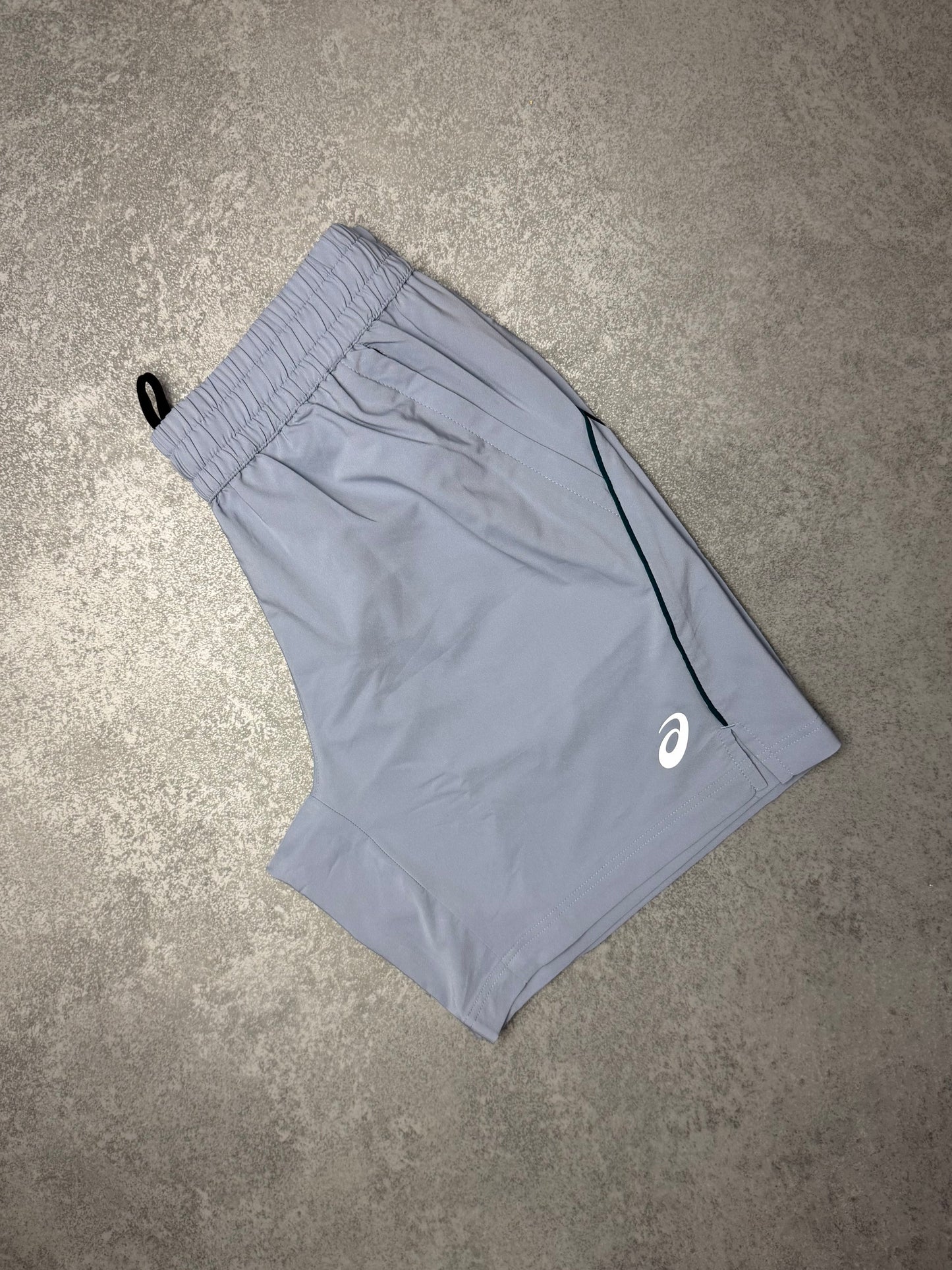 ASICS PEARL GREY WOVEN SHORTS