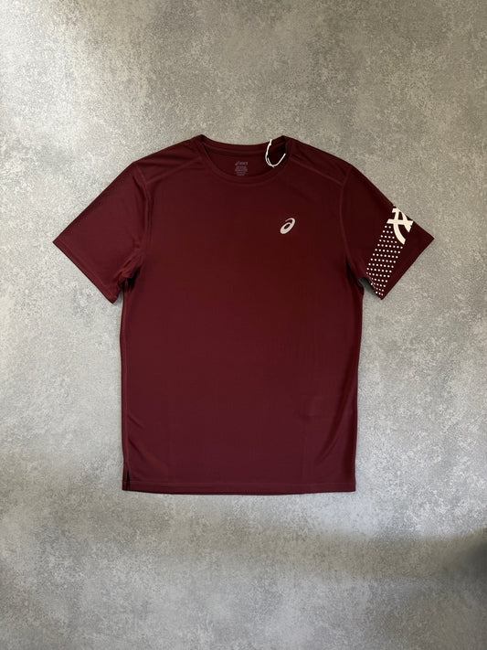 ASICS BURGUNDY ICON TOP