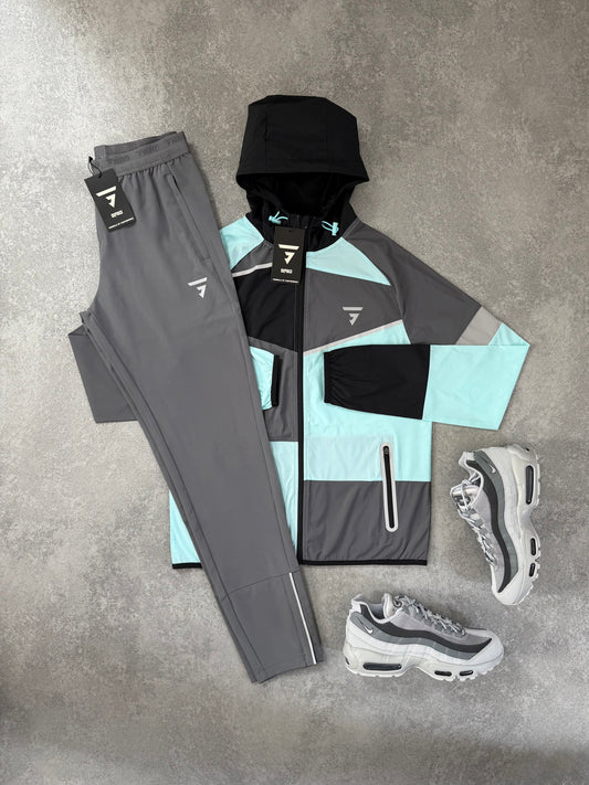 Griid Aqua Panel Jacket Set