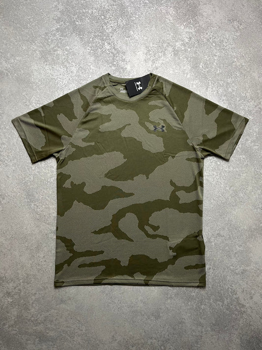 UA Green Camo Top