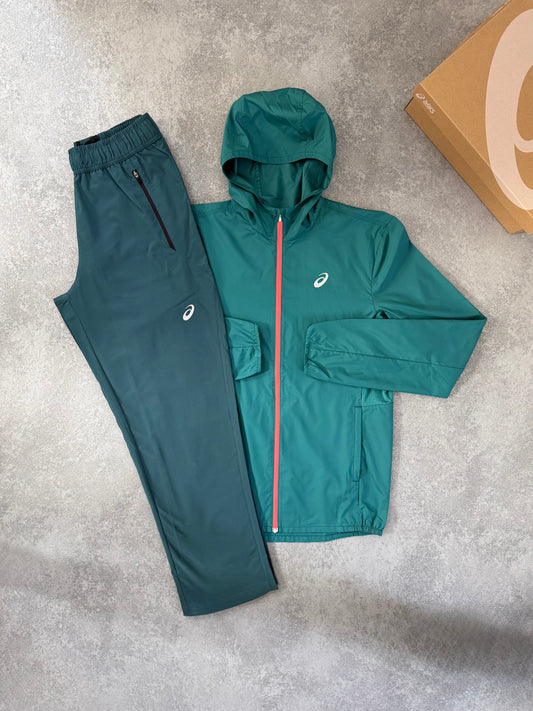 ASICS Green Jacket SET