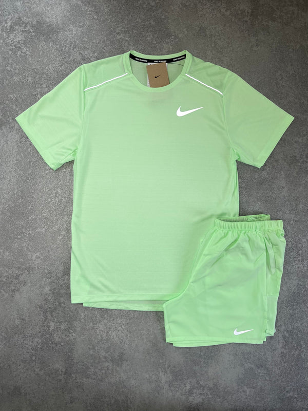 NIKE Vapour Green Miler Short Set