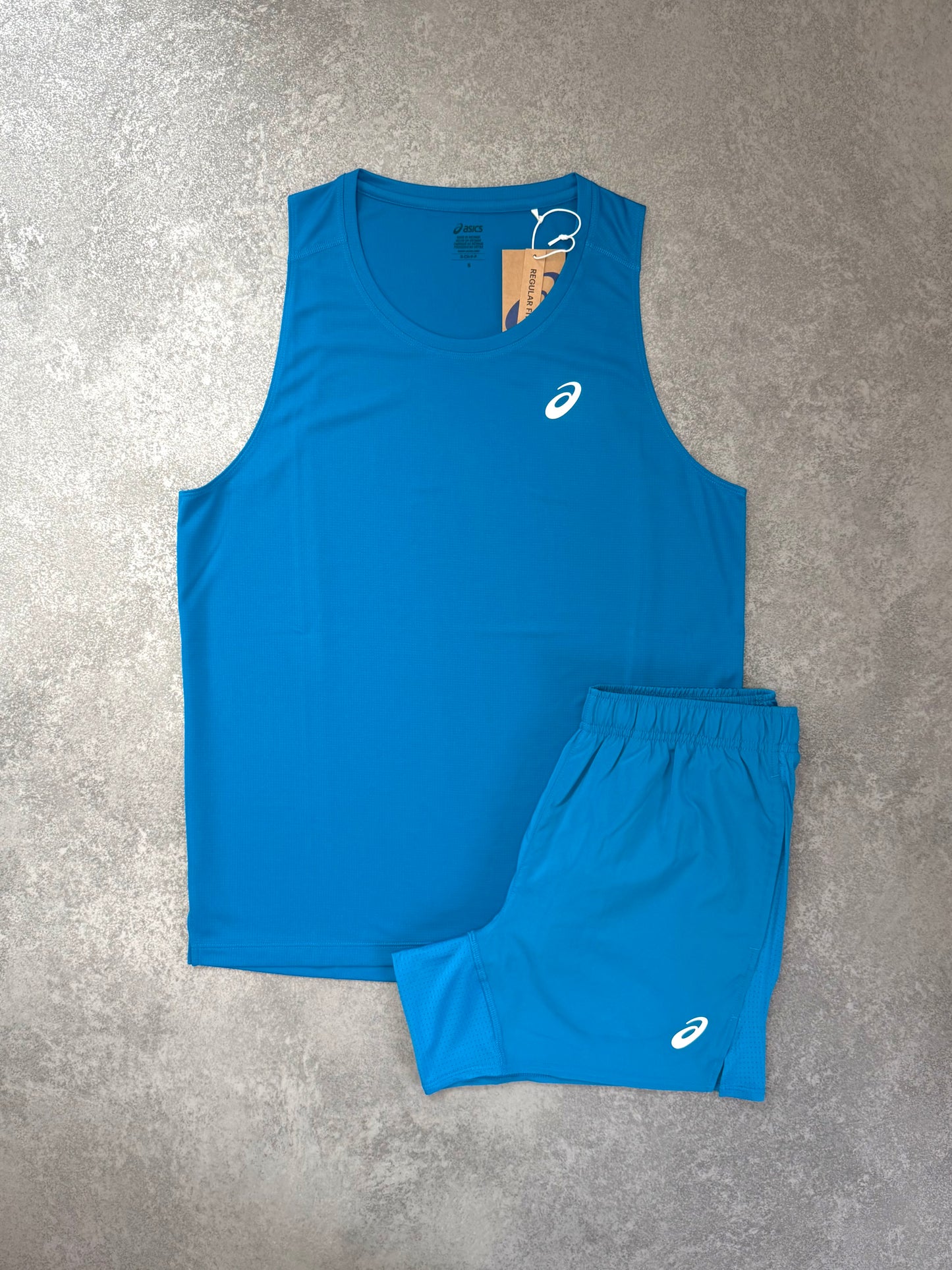 Aegean Blue Vest Set