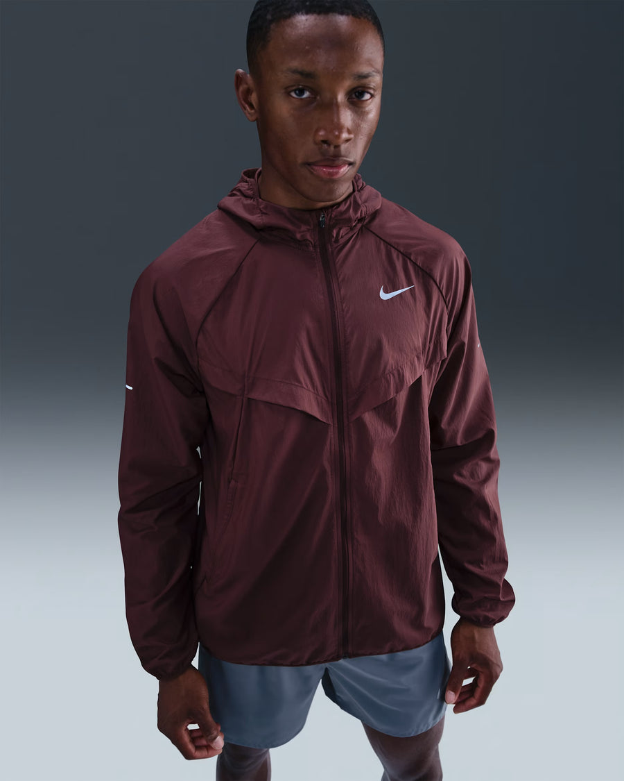 NIKE BURGUNDY UV REPEL JACKET