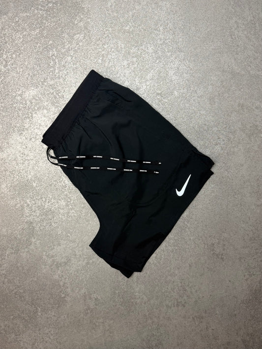 NIKE BLACK FLEXSTRIDE SHORTS