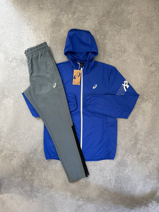 ASICS Blue Jacket SET