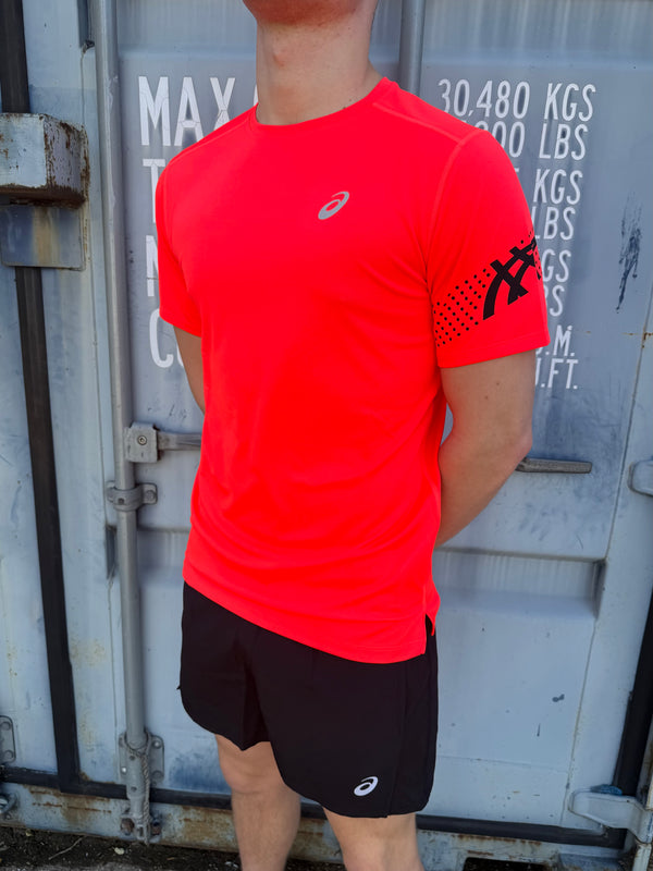 ASICS RED SHORT SET