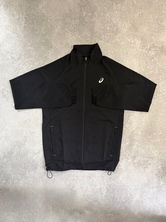 ASICS BLACK HOODLESS JACKET