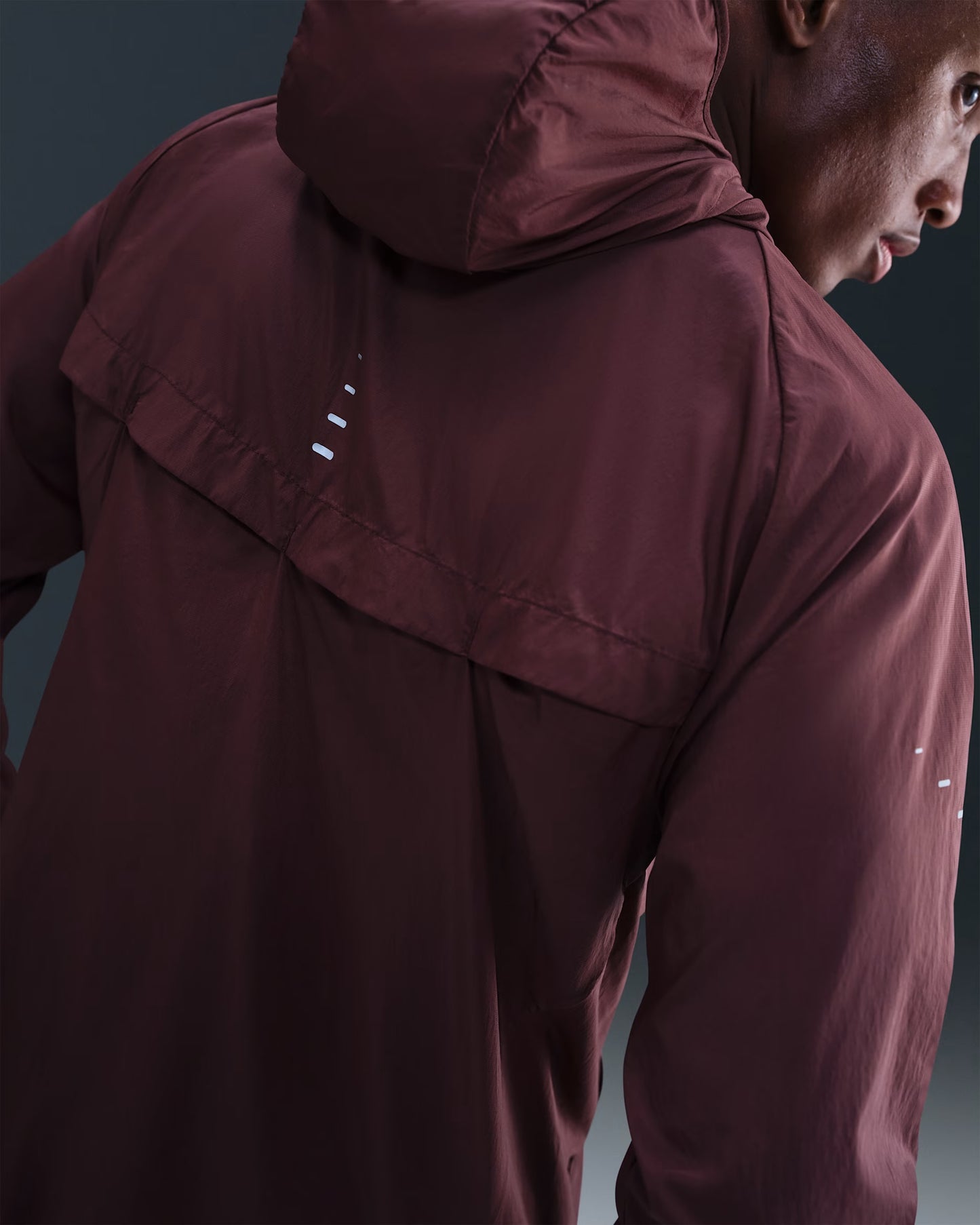 NIKE Burgundy UV Repel Triple SET