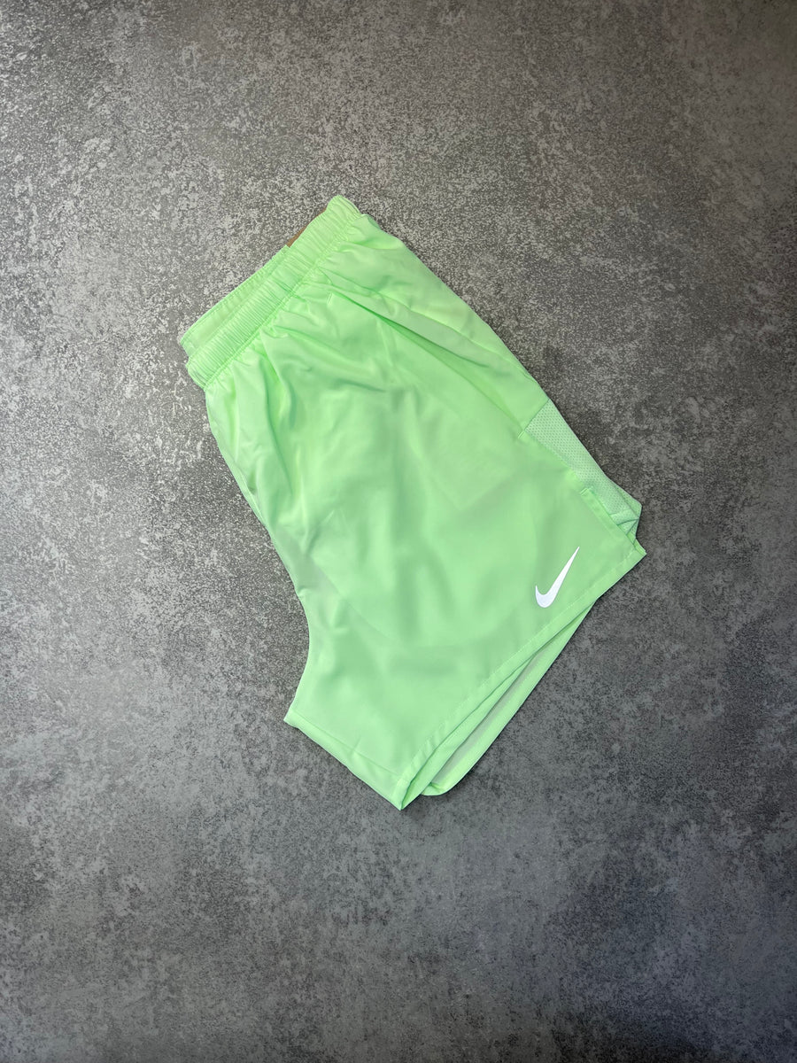 NIKE VAPOUR GREEN CHALLENGER SHORTS
