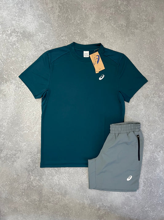ASICS Turquoise Short SET