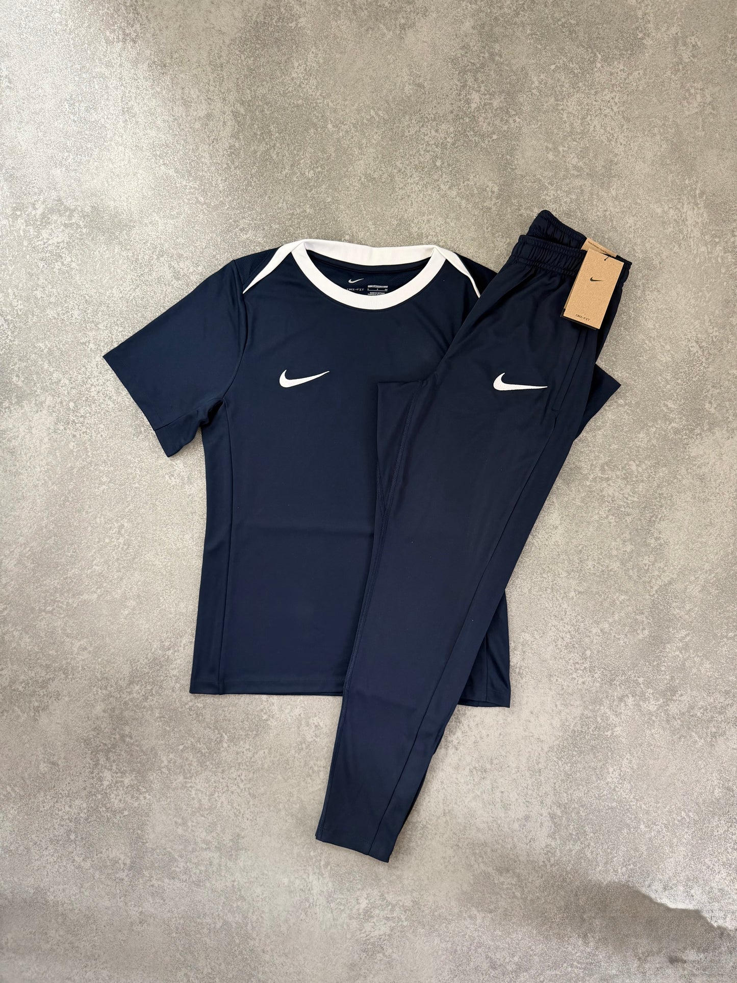 Nike Drill T-Shirt Set Obsidian