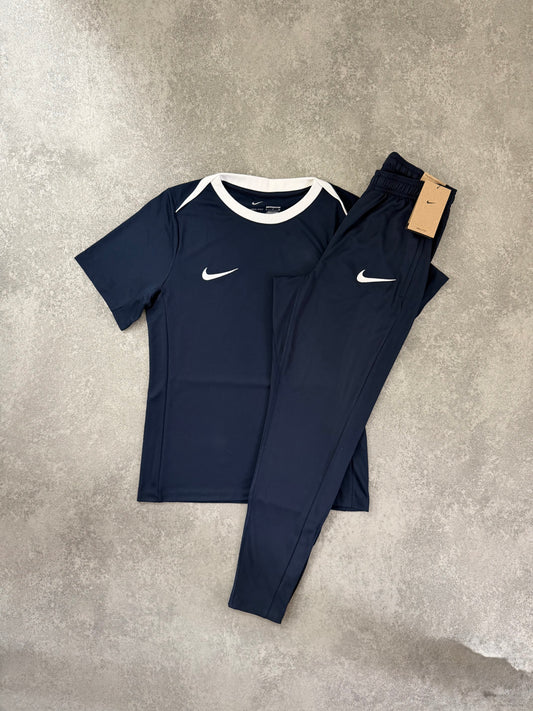 Nike Drill T-Shirt Set Obsidian