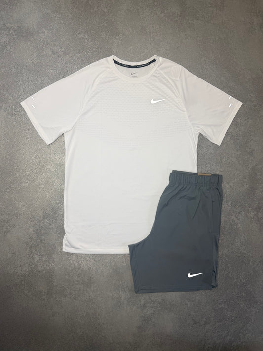 Nike White Short Set