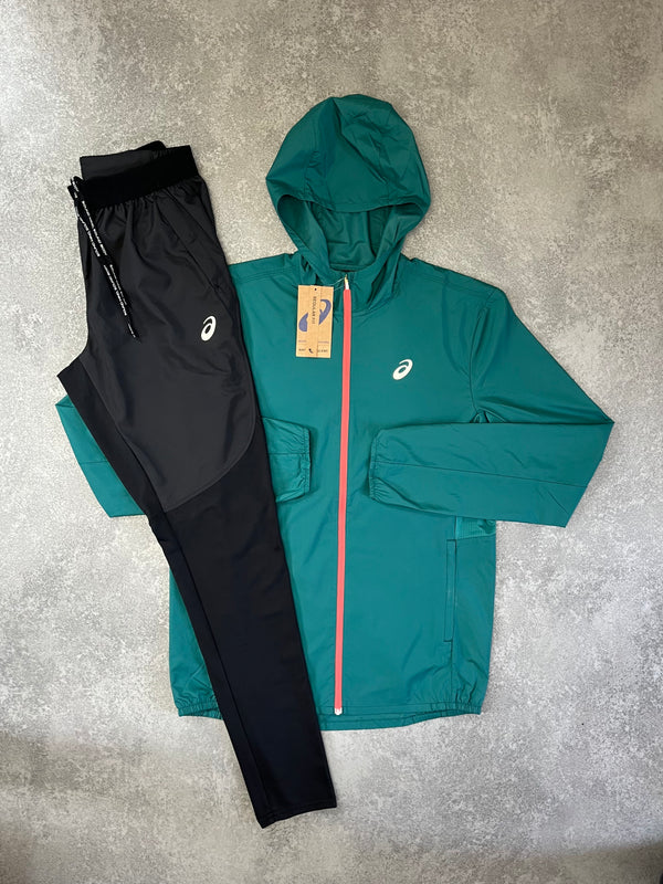 ASICS Green Jacket SET
