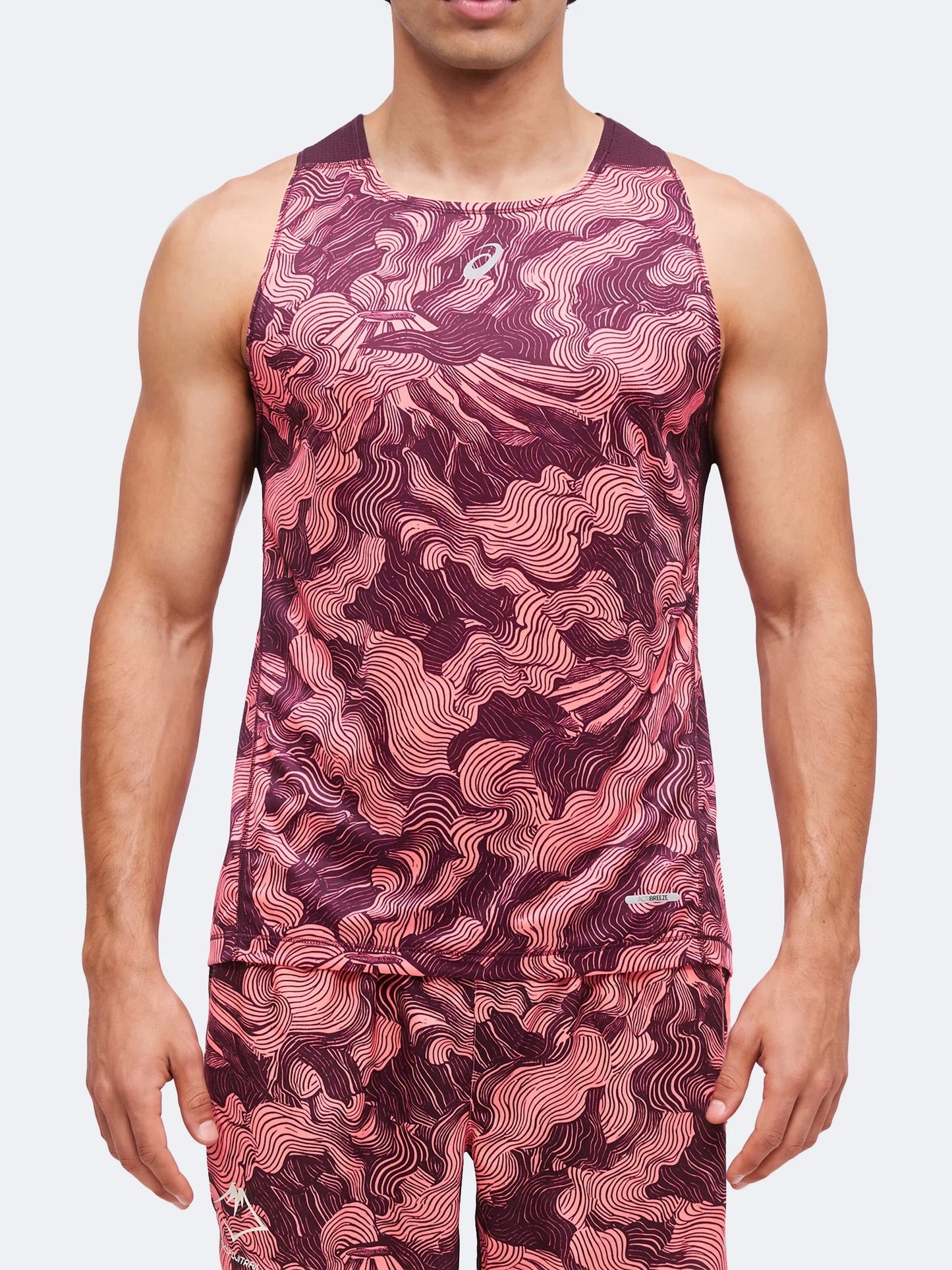 Coral Fuji Trail Vest Set