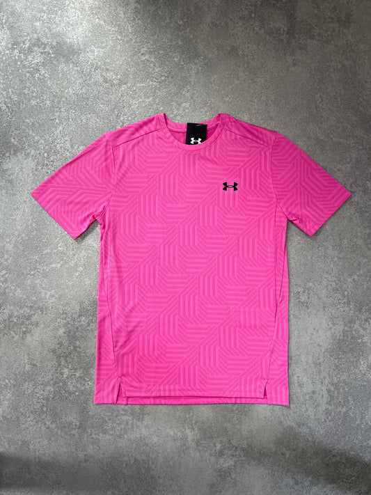 UA Pink Pattern Top