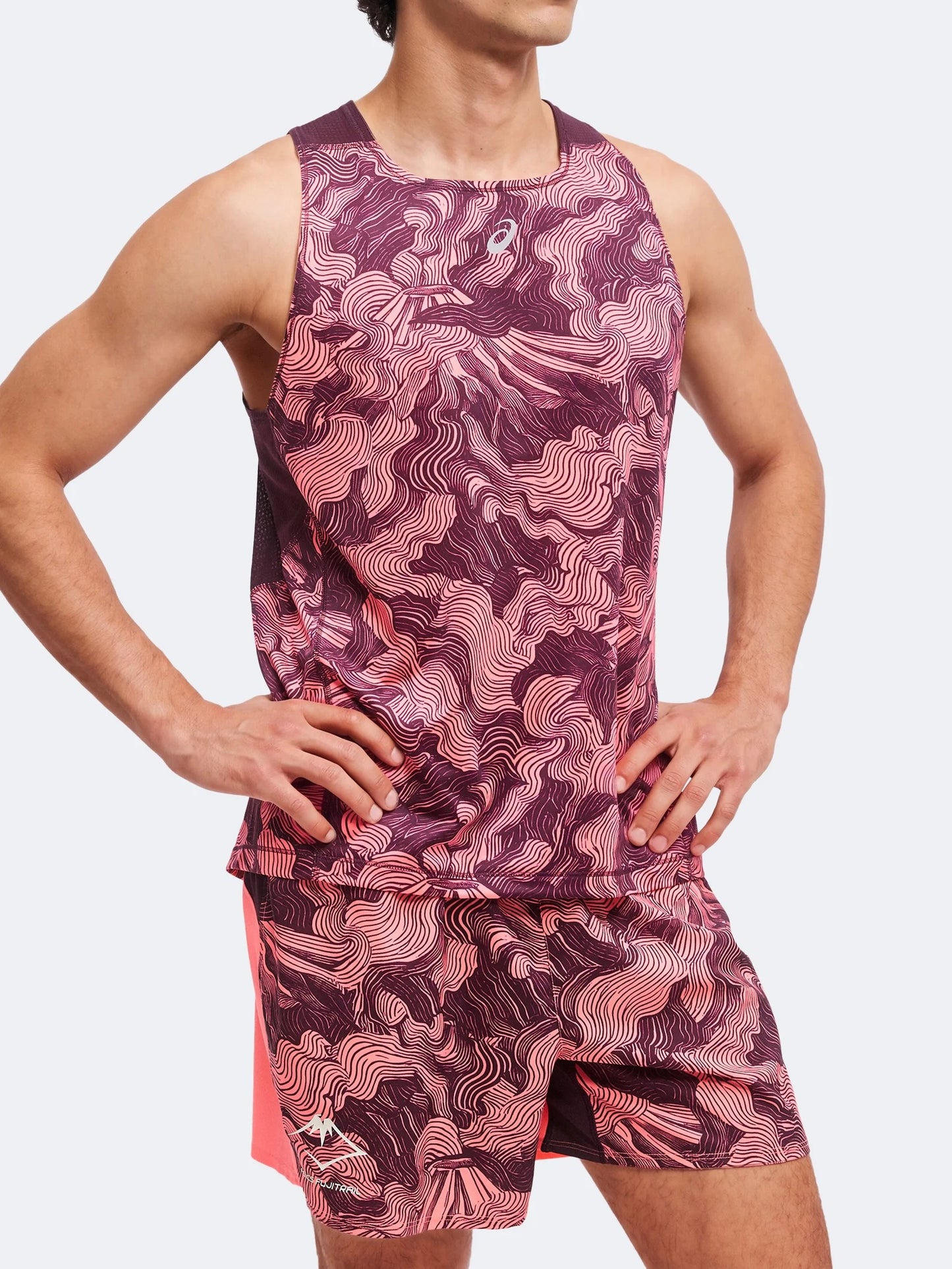 Coral Fuji Trail Vest Set