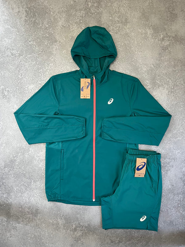 ASICS Green Jacket SET