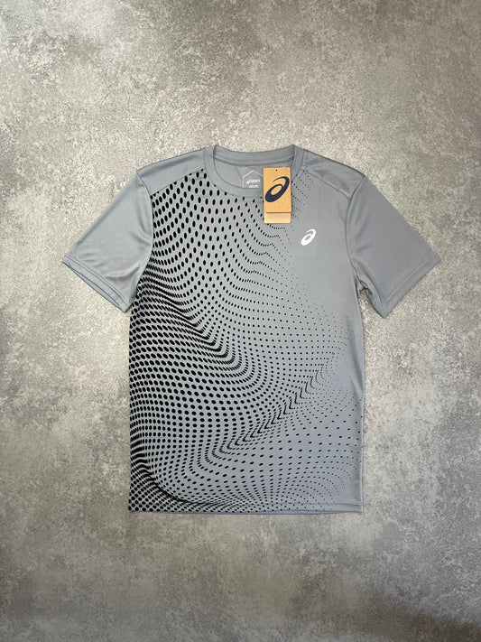 ASICS Grey Pattern Top