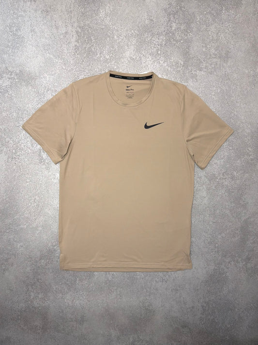 NIKE PRO DRI-FIT BEIGE TOP