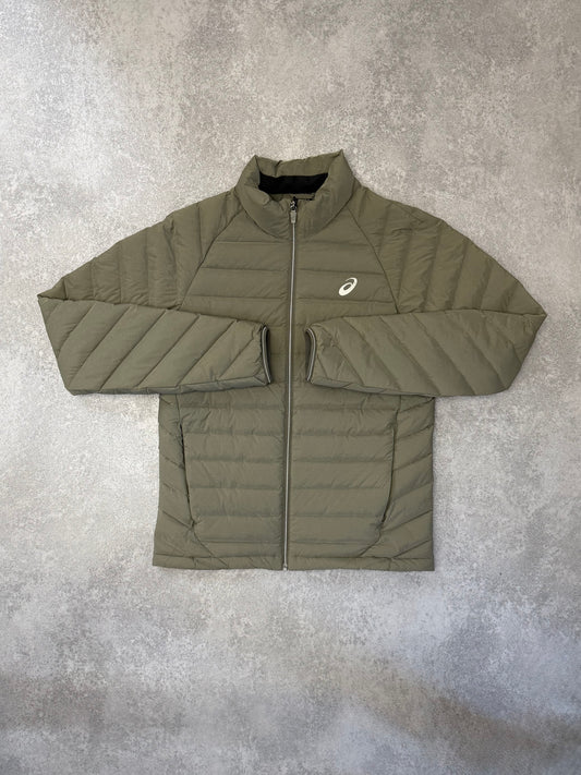ASICS OLIVE PUFFER JACKET