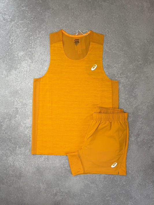 Orange Road Vest Set