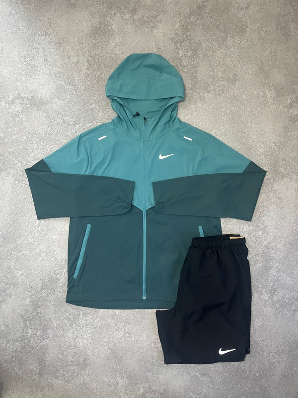 NIKE Teal Windrunner Short SET