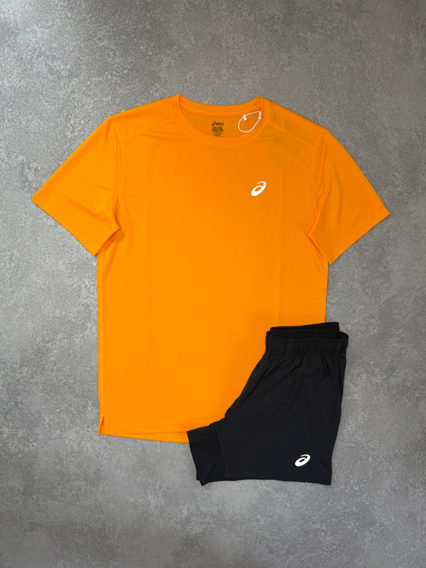 Orange Core Short Set
