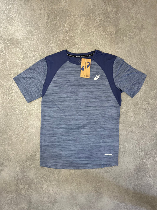 ASICS Pattern Blue Top