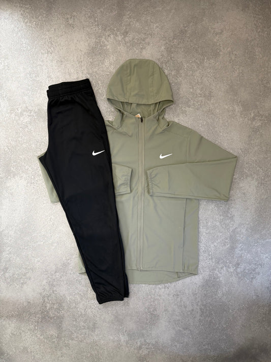 NIKE KHAKI REPEL JACKET SET