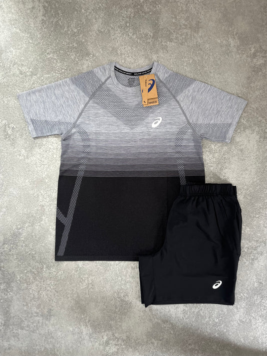 ASICS BLACK SEAMLESS SET